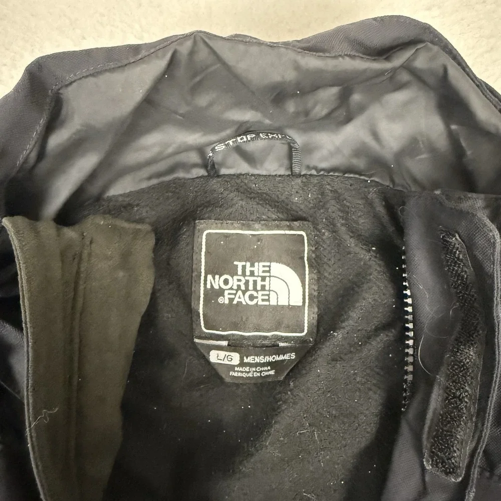 The North Face HyVent Ski Jacket Men's Large Black‎ Hooded Shell Parka 2008